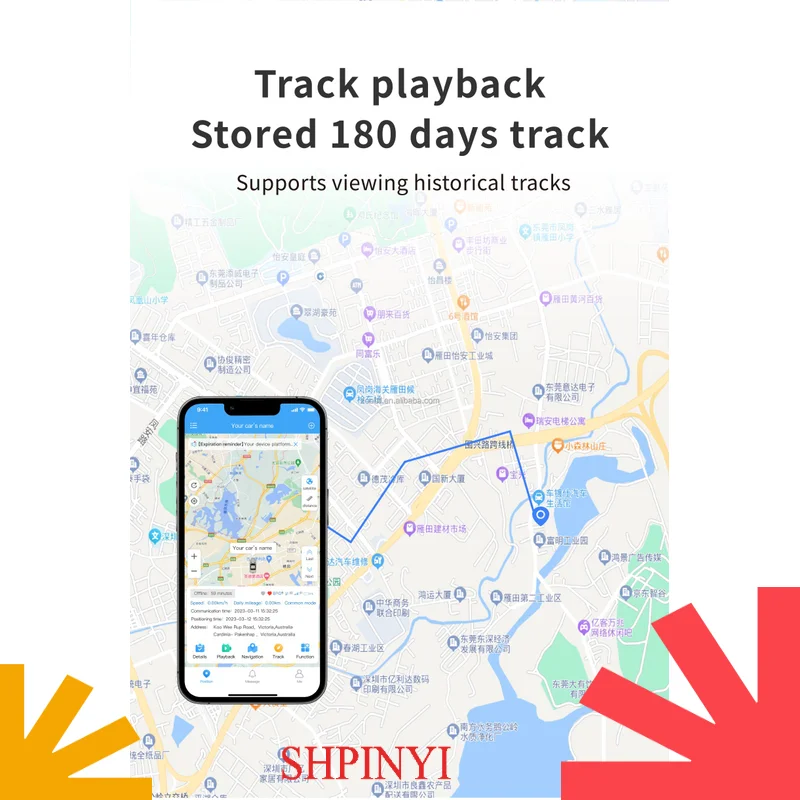 Wireless 4G GPS Mini Tracker Car-Mounted Personal Anti-Lost Device for Elderly & Children Remote Recording GSM GPRS Positioning