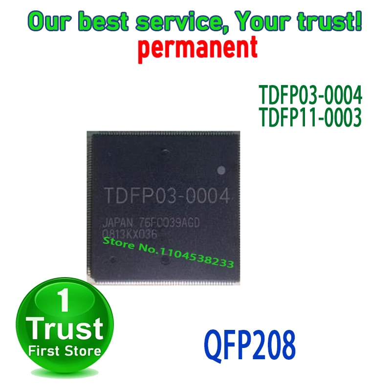 1PCS/LOT TDFP03-0004 TDFP11-0003 QFP208 NEW and Original in Stock