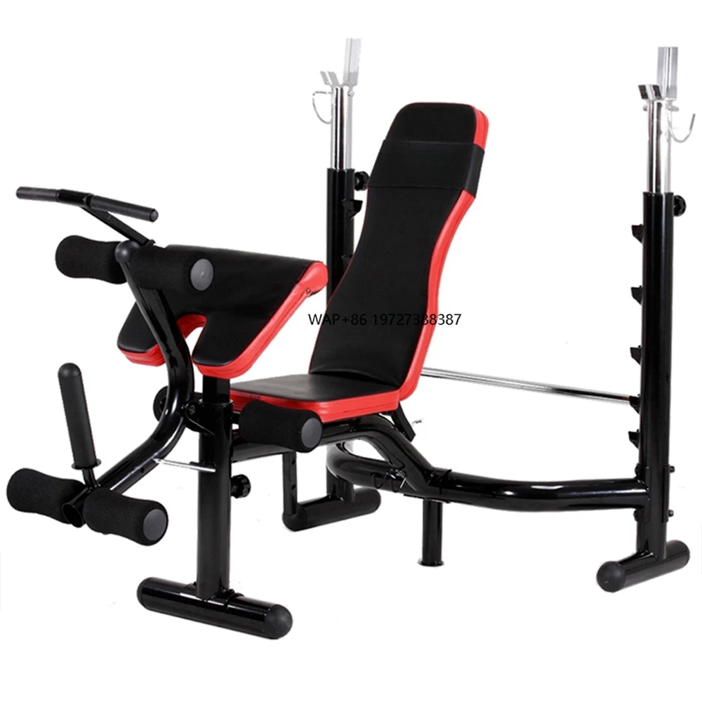 

Thick Steel Pipe High Stability Load-bearing Professional Fitness Comprehensive Training Machine Weightlifting Bed Indoor