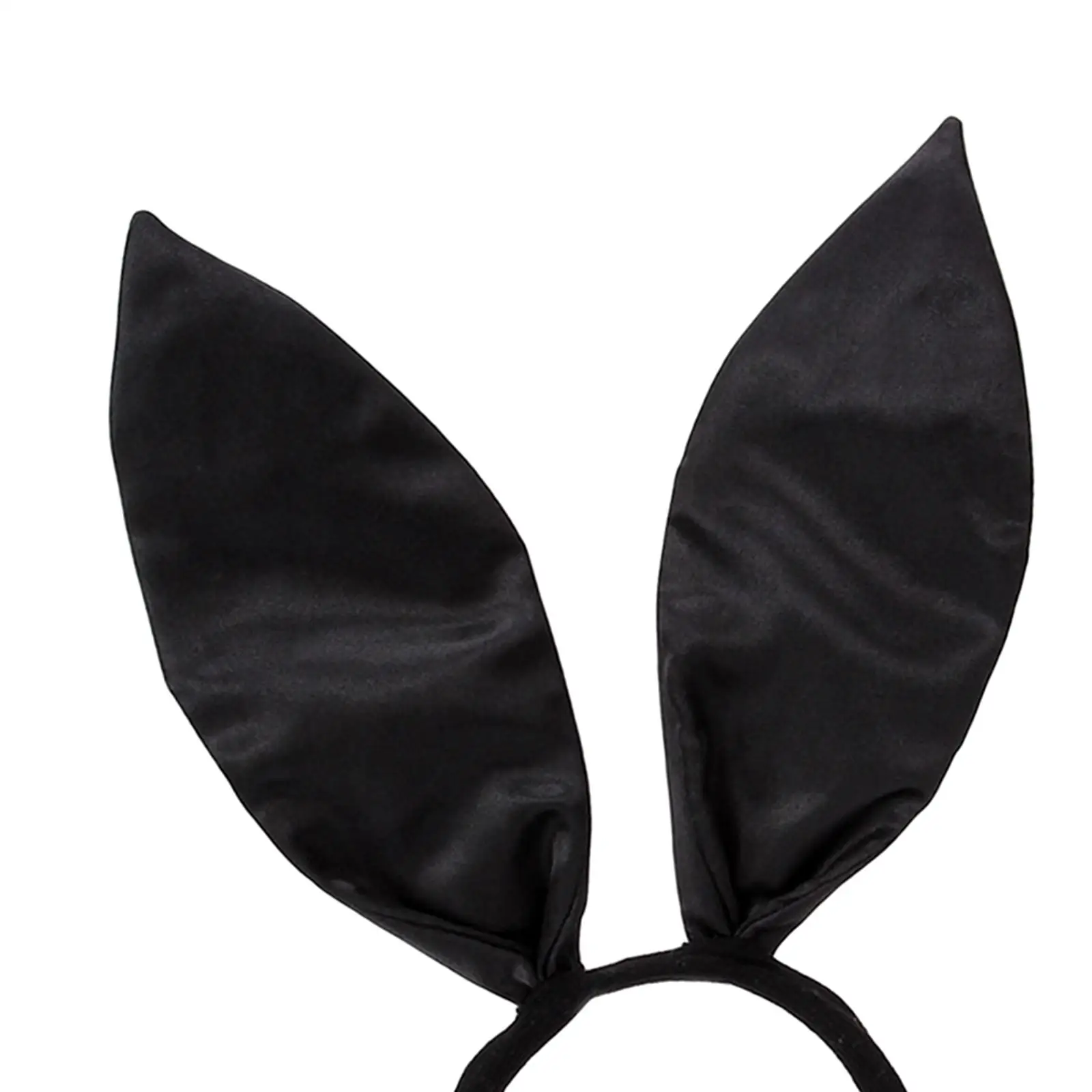 Black Bunny Ears Headband Large Ears Headband Hair Band for Masquerade
