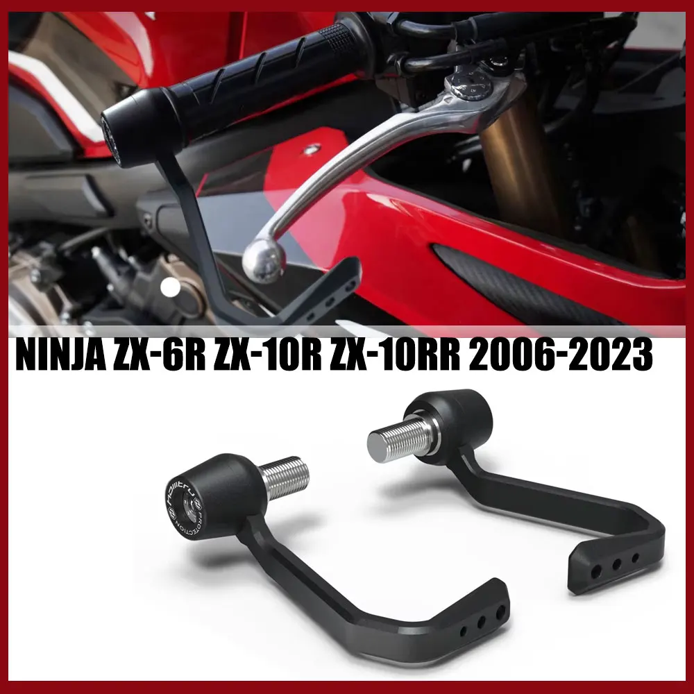 

Motorcycle Bar Ends Brake Clutch Lever Protection for Kawasaki Ninja ZX-6R ZX-10R ZX-10RR 2006-2023