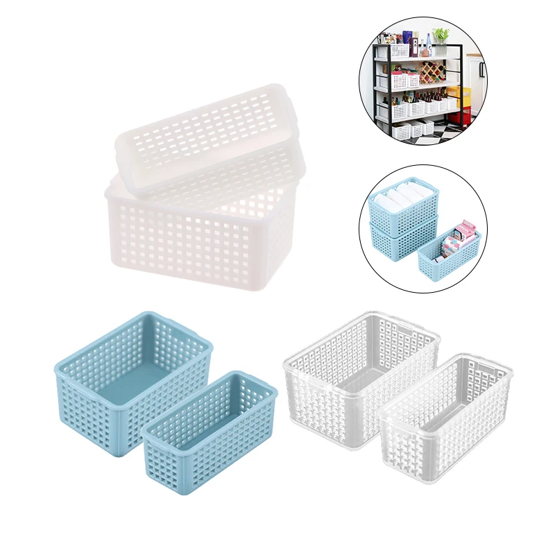 1Pcs/2Pcs Dollhouse Miniature Storage Basket Laundry Basket Fruit Vegetable Food Storage Basket Model Dollhouse Home Decor Toy