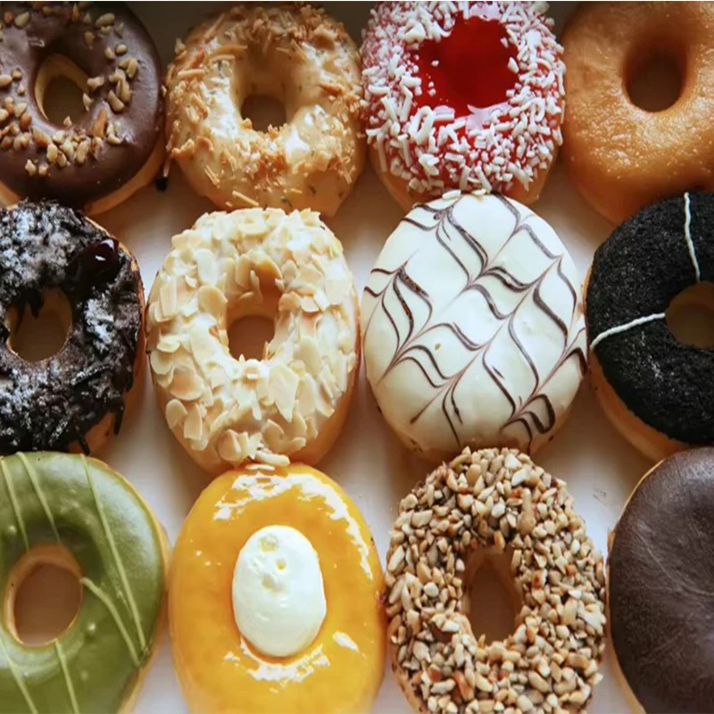 FYX-12A Commercial Donut Maker Machine Nonstick Mini Doughnuts With 12 holes In Stock