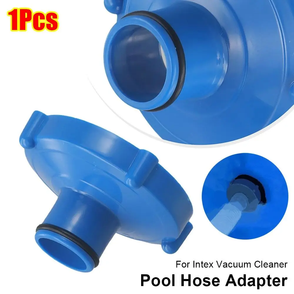 

1 шт., адаптер для шланга для бассейна от 80 до 32 мм, простая установка, разъем для бассейна из ПВХ, синий адаптер для подключения шланга