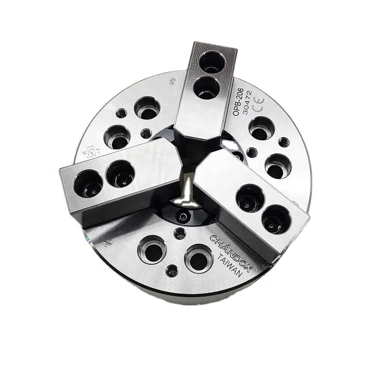 

Taiwan Brand CHANDOX 3-Jaw Large Through Hole High Speed Power Chuck OPB-206 208 210 212 215 218