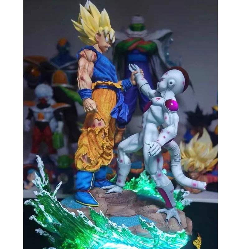 

New 1/6 Dragon Ball Frieza Vs Son Goku Anime Figure Peripheral Resin Model Statue Desktop Decoration Ornaments Birthday Gift Toy