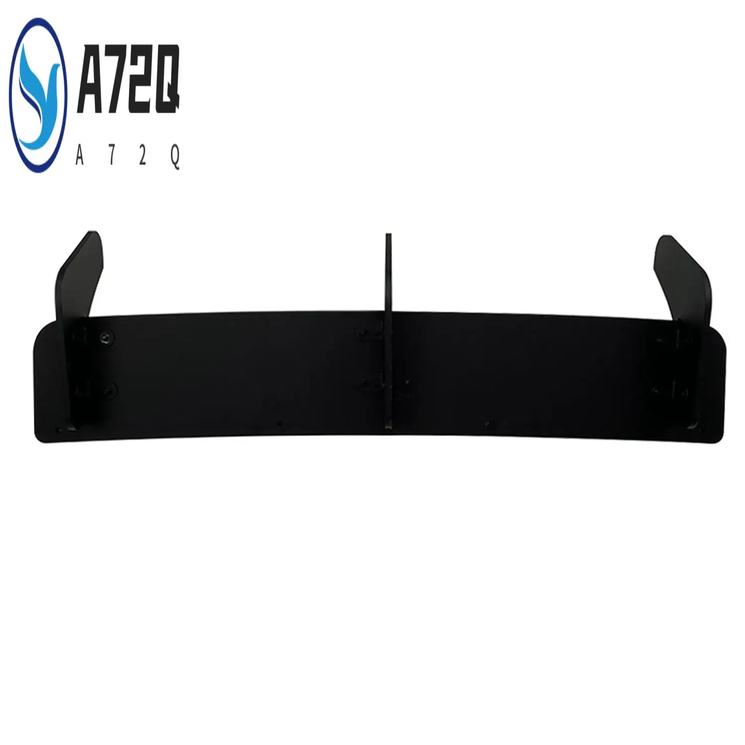 

A72Q-For Golf 7R Golf 7 R 2013-2016 Glossy Black Rear Bumper Diffuser Splitter Spoiler Fins Trim