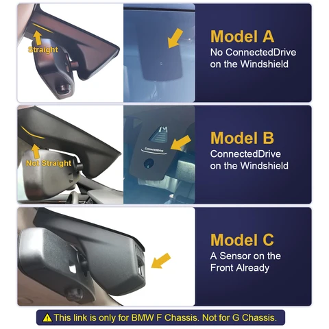 Видеорегистратор Fitcamx 4K для шасси BMW 1/2/3/4/5/6/7 серии F и X1-X7 M, для BMW F01, F10, F11, F12, E70 (2010-2012), Plug&Play