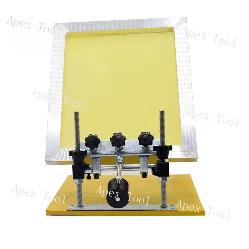 50cm Width Frame Hinge Clamps Machine Head Flat 3-Dimentional Silk Screen Printing DIY Fixture