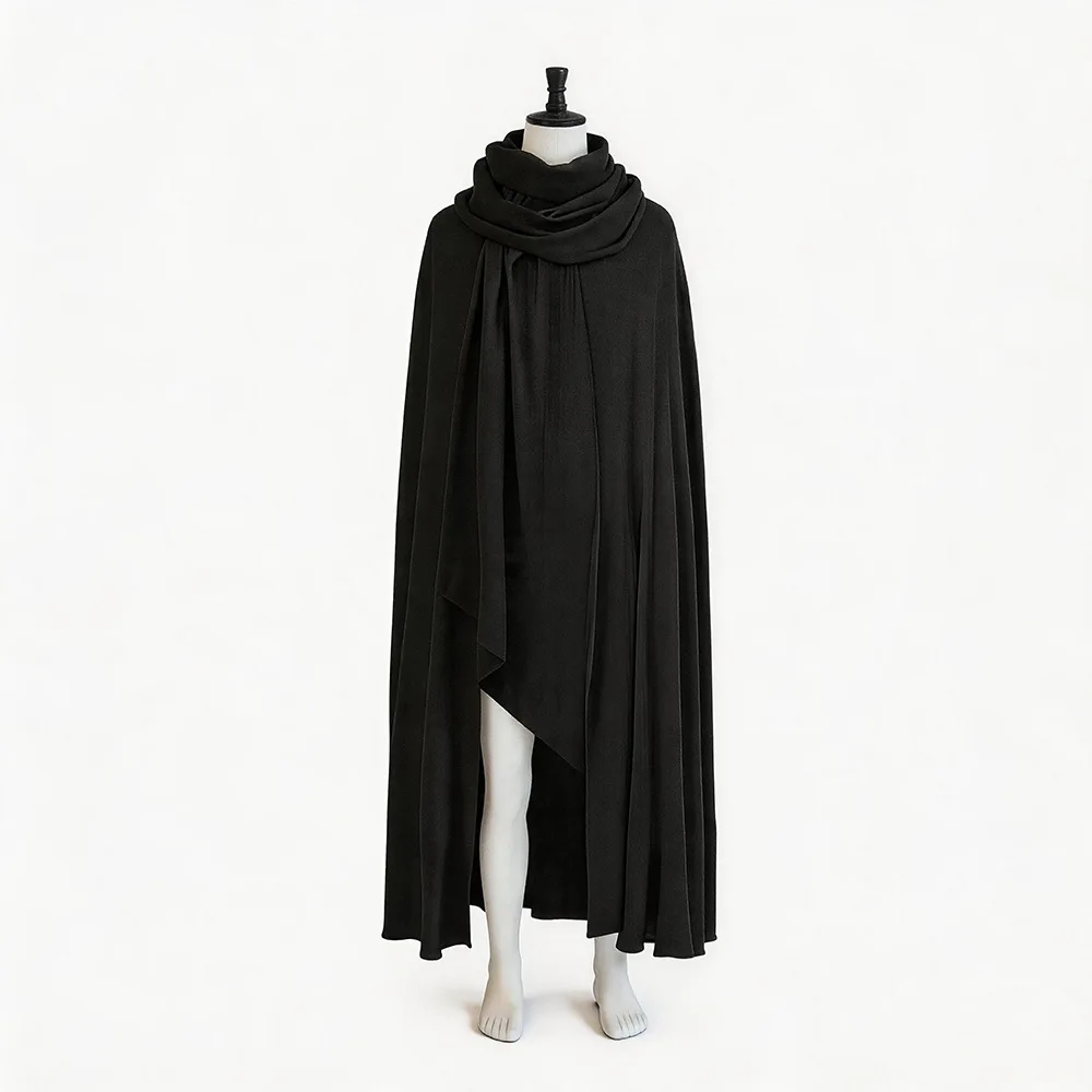 New Adult Medieval Knight Cloak Halloween Role Playing Costume Wizard Cosplay Cloak Carnival Party Samurai Costume