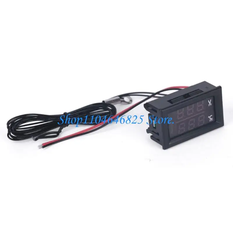 Car Display Meter with Sensors Leads for Panel Review Use