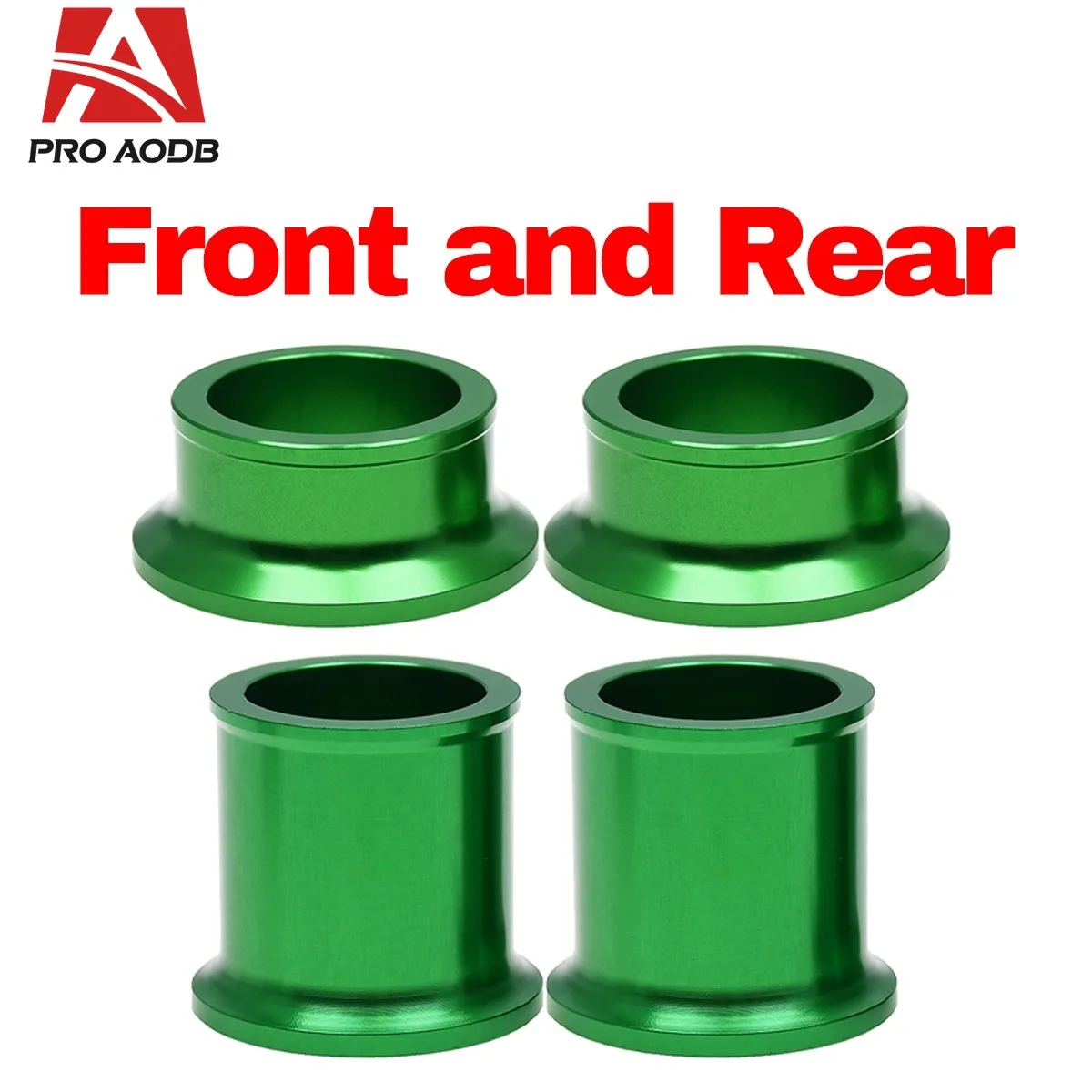 For Kawasaki KX 125 250 250F 450F KLX 450R KX125 KX250 KXF250 KXF450 KLX450R 2006-2015 Motocross CNC Front Rear Wheel Hub Spacer view 4
