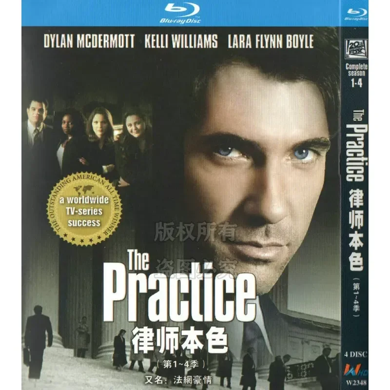 American Suspense Legal TV Series Lawyer True Color Seasons 1-8 BD Blu-ray 1080p High Definition 8 Discs