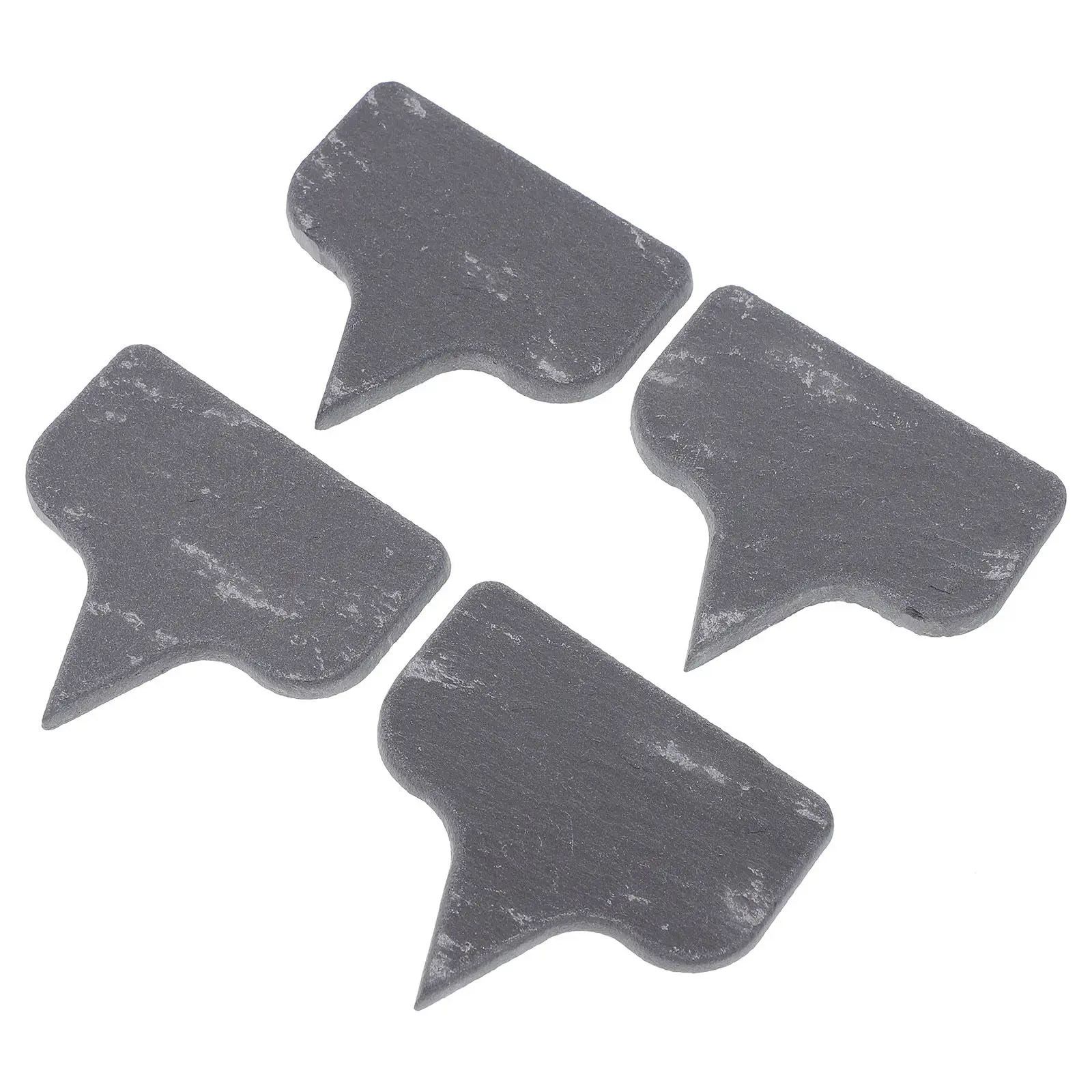 4Pcs Chalkboard Cheese Toppers Reusable Cake Topper Labels for Dessert Chocolate Display Decor in Bakery Or Home Kitchen