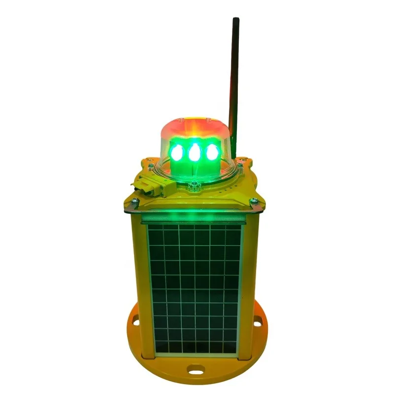 Automatic Solar Aviation Obstruction Light IP66 with Smart Light Sensor