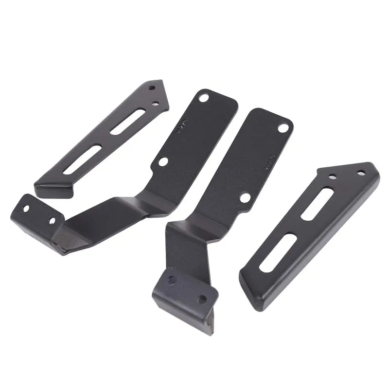 2Pcs Carbon Steel for Toyota LC71 LC76 LC79 2007-2026+ Car Hood Spotlight Bracket LED Light Bracket Modification Accessories view 3