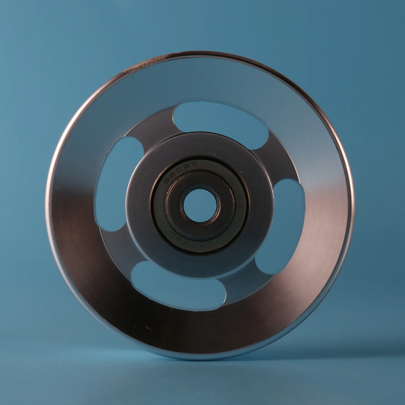 SMIEA 88 มม.อลูมิเนียม Lift Heavy Load Bearing Pulley ล้อสาย GYM Universal อุปกรณ์ฟิตเนสสําหรับปีนเขา Camping กีฬา