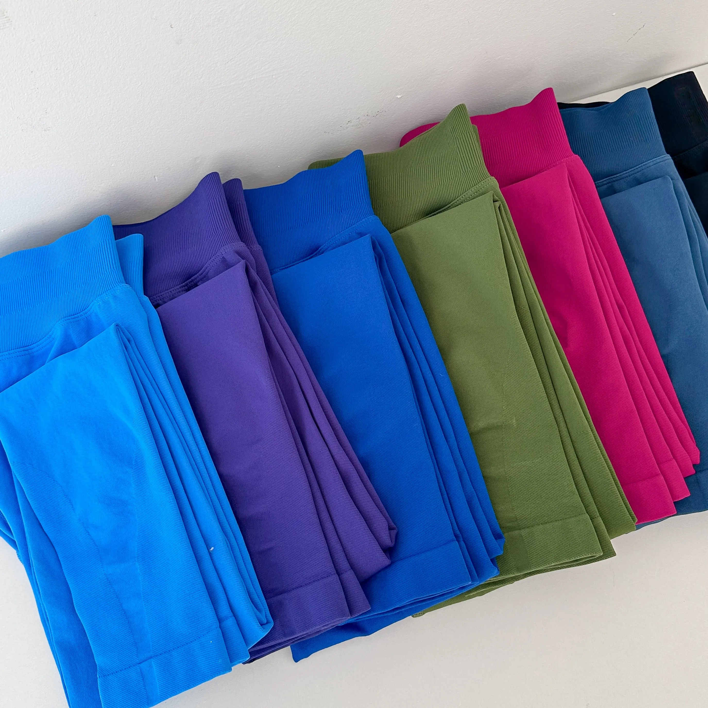 

Women Pocket Yoga Pants Highly Elastic Leggings Control Fitness Workout Push Up Seamless Waist Band Fitness Scrunch Bum Yoga