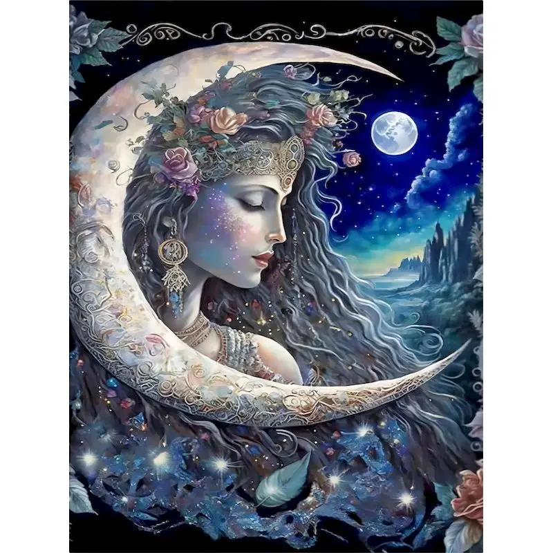 

CHENISTORY Diamond Painting 5d Landscape Full Square Drill Diamond Mosaic Cross Stitch Needlework Wall Art Home Decor
