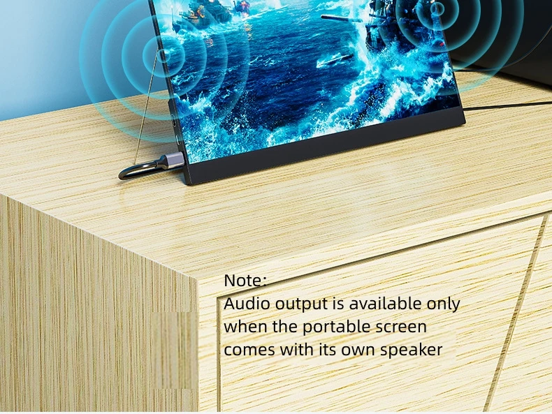 HDMI-Stecker auf USB-Typ-C-Buchse, 4K@60Hz, HDMI-auf-USB-C-Adapter für Laptop, HDMI-Ausgang, Verbindung Typ C3.1, Eingang des Monitor – Detail 6