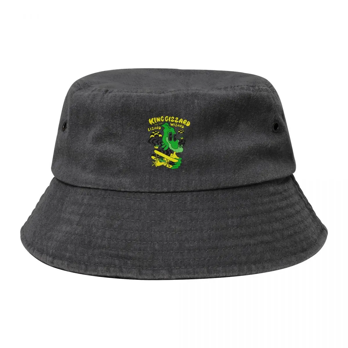 

King Gizzard & the Lizard Wizard Bucket Hat Streetwear Winter hat Hat Beach Female Men's