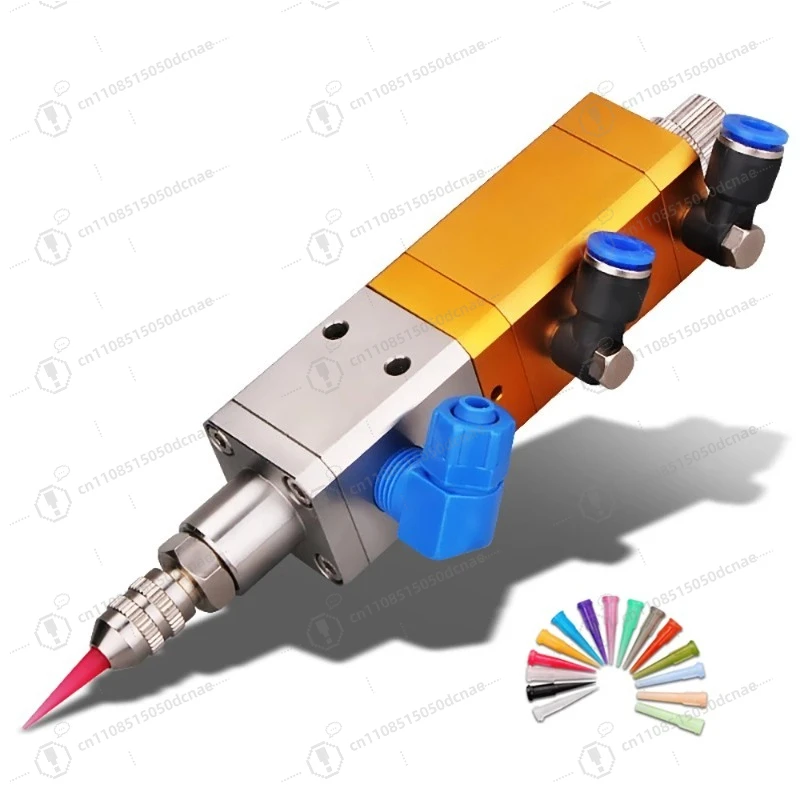 MY-3131 Anti-Drip Silicone Dispensing Valve Suck Back Pneumatic Precision UV Glue Dispenser Valve