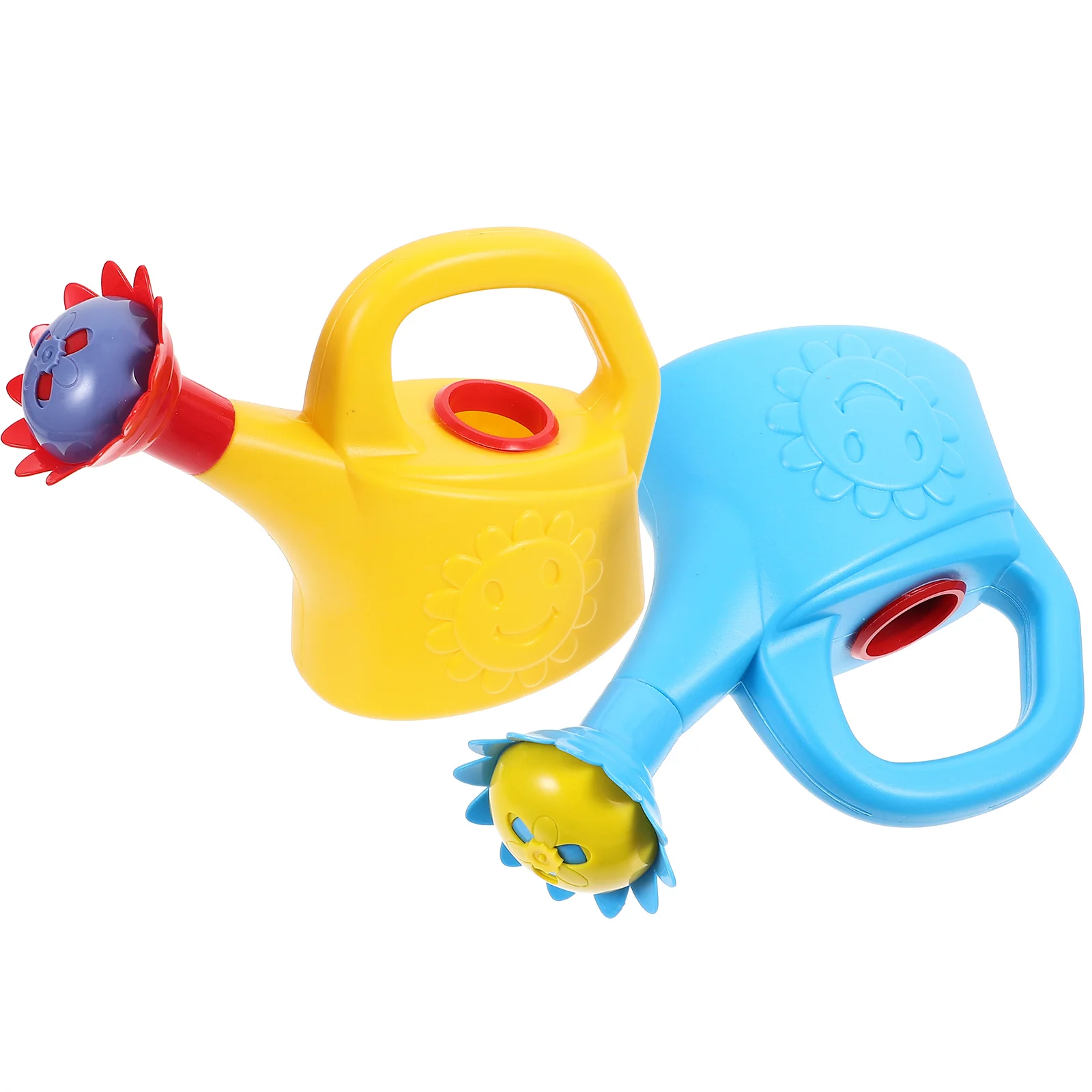 

2 Pcs Watering Shower Toy Bathing Children Jug Set Beach Bathtub Toys Plastic Funny Mother Kids Outdoor