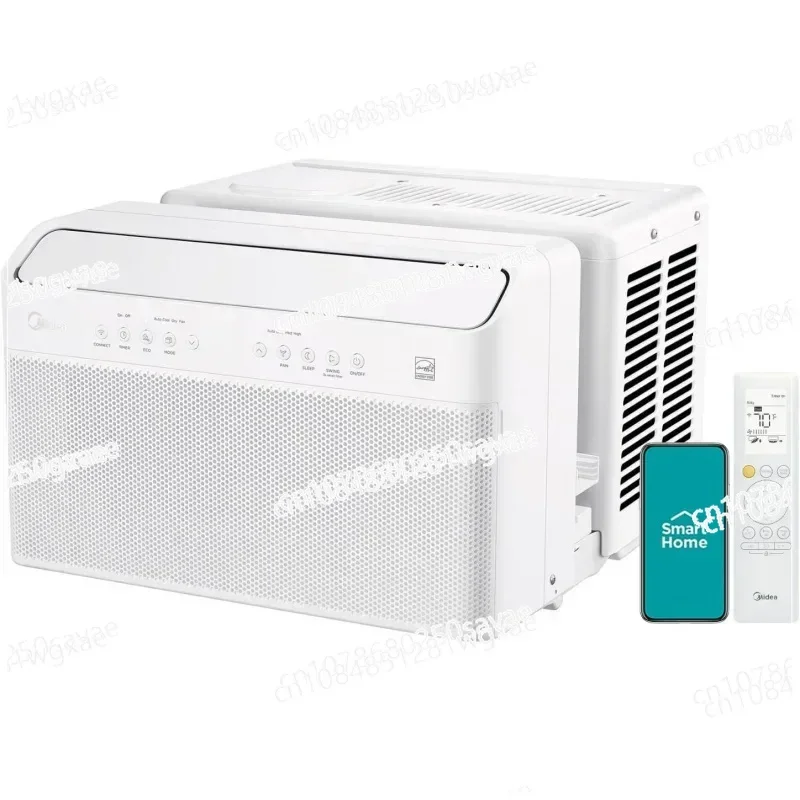 

8,000 BTU U-Shaped Smart Inverter Air Conditioner –Cools Up To 350 Sq. Ft., Ultra Quiet with Open Window Flexibility, Works With