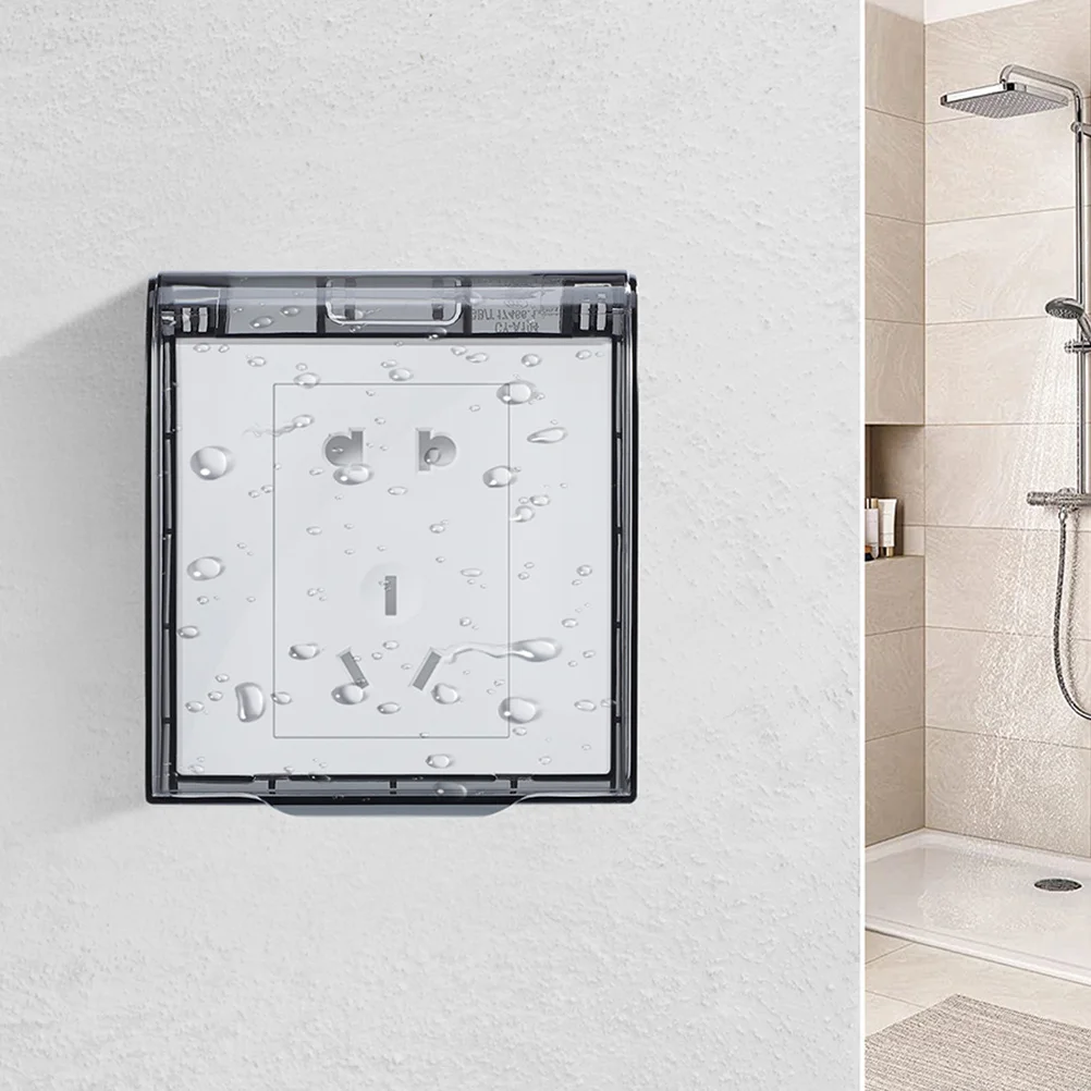 

3Pcs Waterproof Outlet Cover Outdoor Electrical Box Transparent Design for Easy Installation and Protection Outlet Cover Outdoor