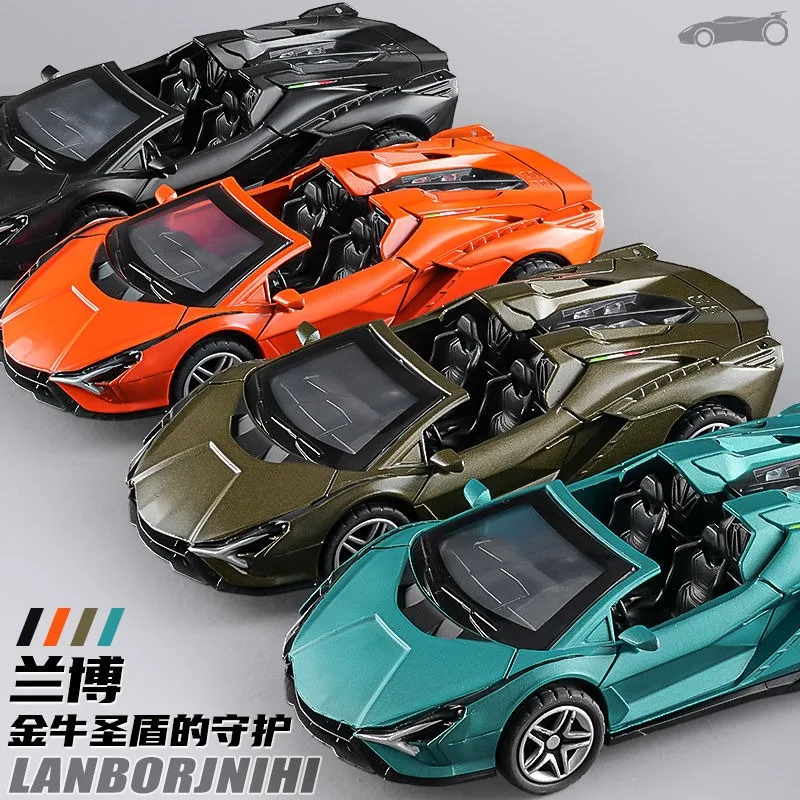 

1/43 Scale Supar Bull Demon King Diecast Model Car Collection Toy Gift