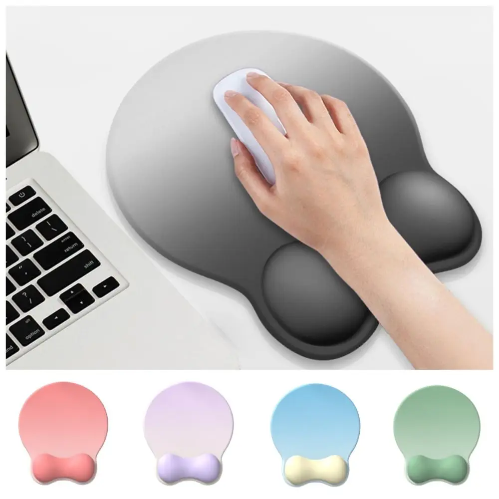 Convenient Comfortable Gradient Mouse Pad Ergonomic Creative Computer Wrist Pad Soft Sponge Soft Wrist Support Mat Home