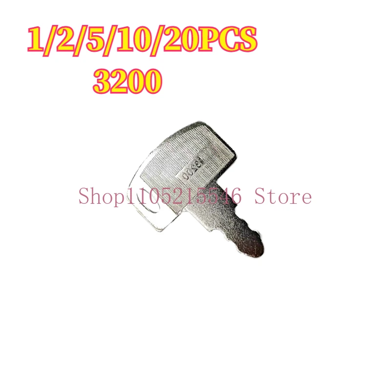 1/2/5/10/20PCS Hot Sale 12657078720 3200 Ignition Keys For 3200 Tractor 2310 2810 3510 4110 Engine