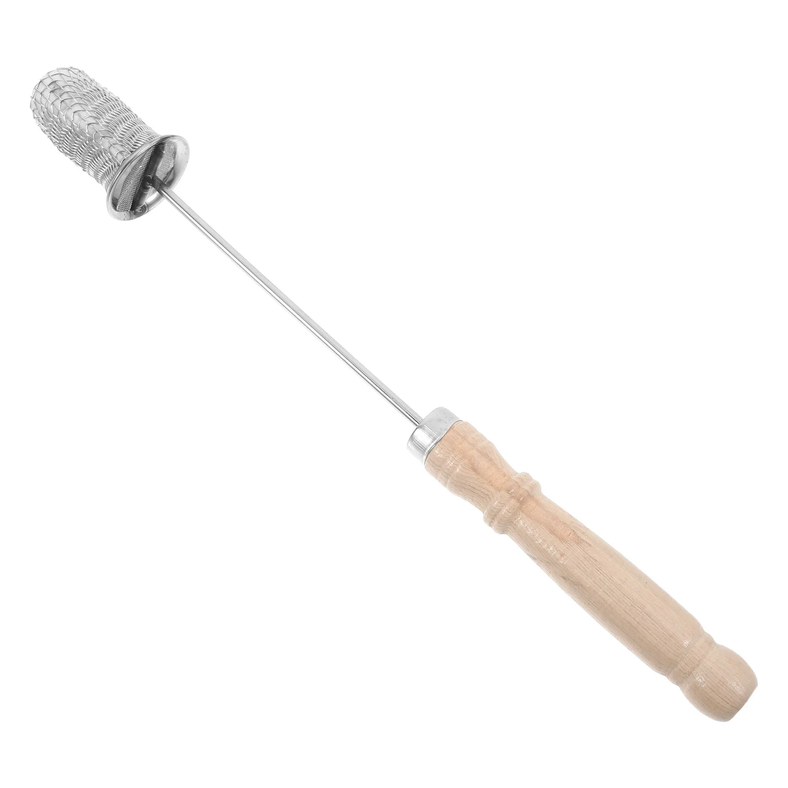 1pc Fire Starter Stick Wooden Handle Cotton Tip Quick Ignition Safe Grip Portable Cupping Therapy Tool Flame Rod For