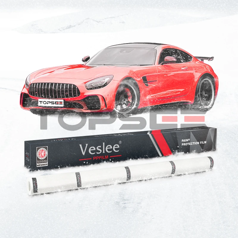 

Topsee Auto Repair Self- Healing TPU PPF Film Best Glue High Glossy Car Paint Protection Film Car Stickers