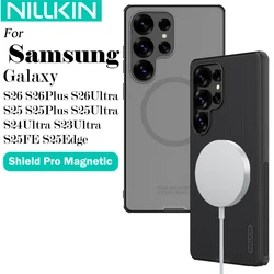 Nillkin for Samsung Galaxy S26 Ultra S26+S26 Plus S25Ultra S24Ultra Magnetic Case Super Frosted Shield Pro Protection Back Cover