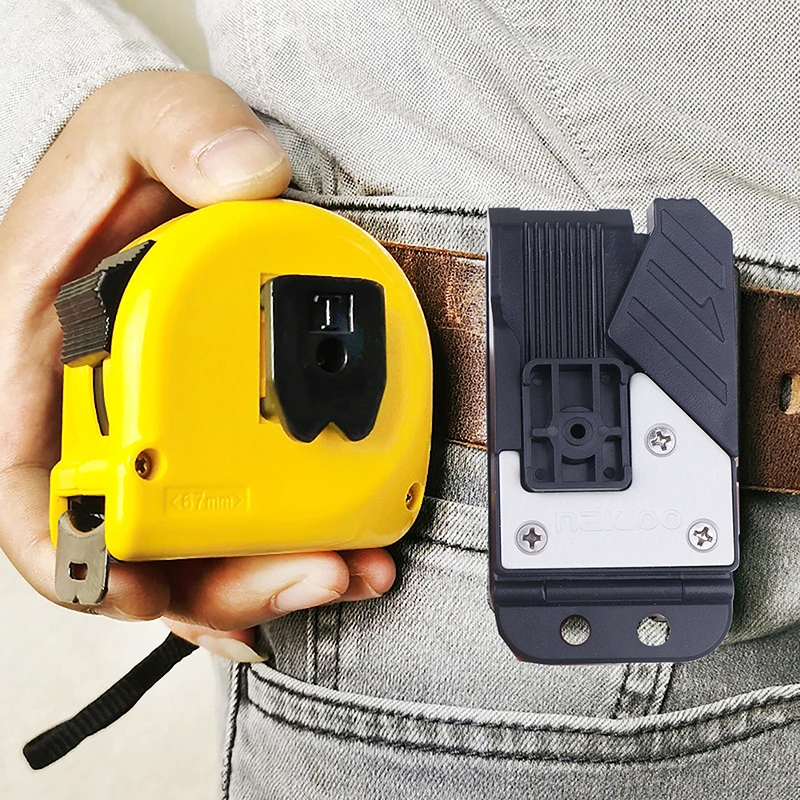 

1 шт., быстроподвесной поясной электрический молоток, гаечный ключ, новый высококачественный держатель для дрели, вешалка, универсальная рулетка, пряжка, инструмент