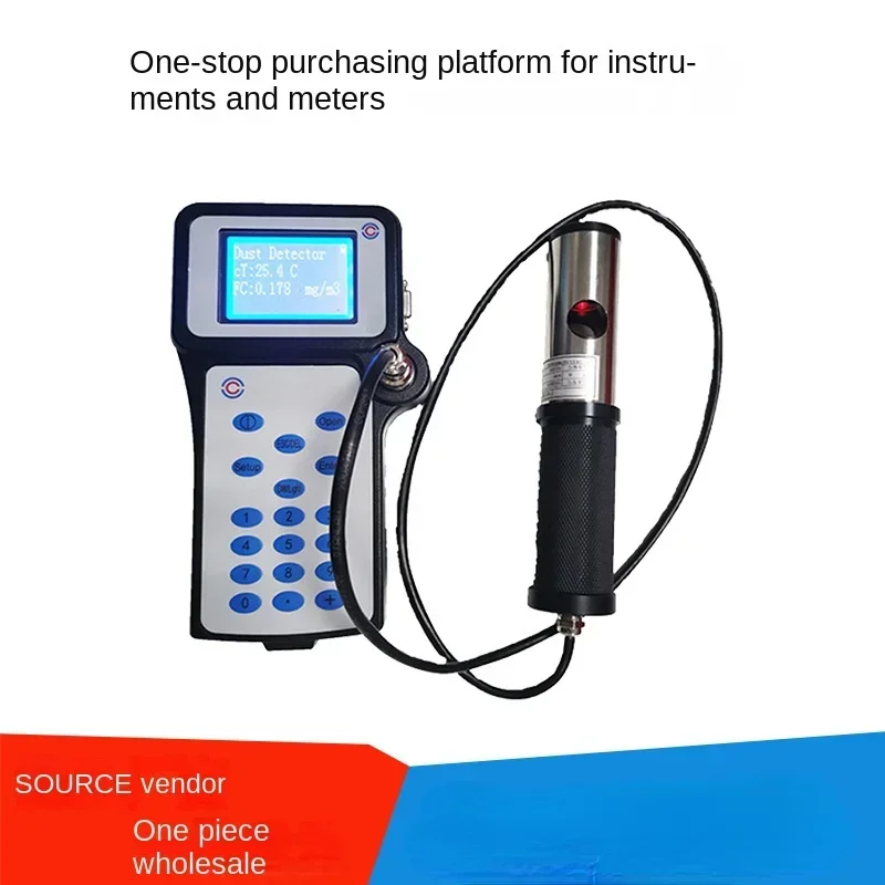 Explosion-Proof Handheld Dust Meter Td5000a Direct Reading Dust Detection Portable Pipe Exhaust Port Dust Meter Device