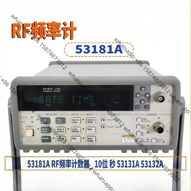 

Agi lent 53181A r f frequency counter 10-bit -53131A 53132A