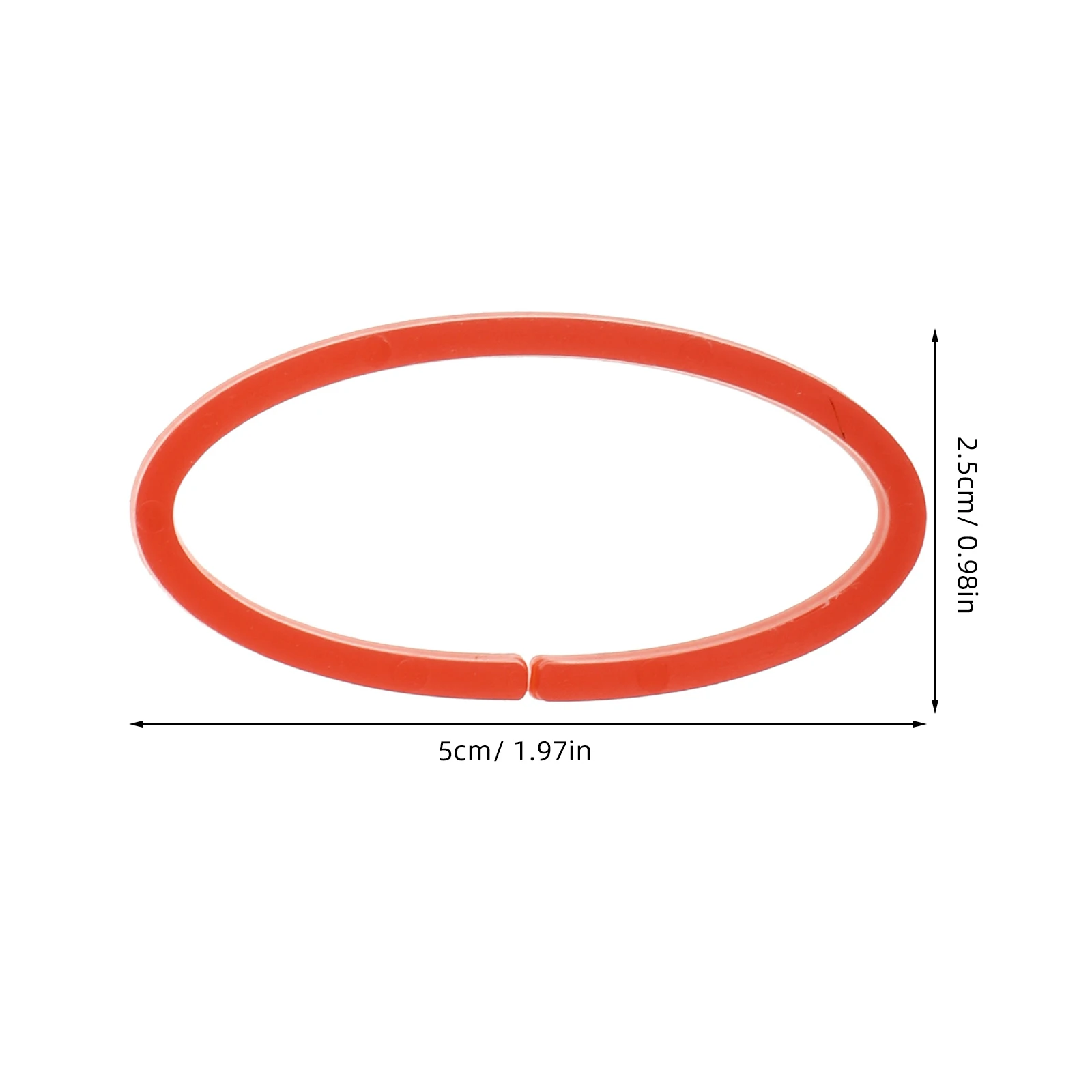 

42 Pieces Experimental Link Chain for Math Teaching Primary School Science Equipment Connection Ring Student Toy