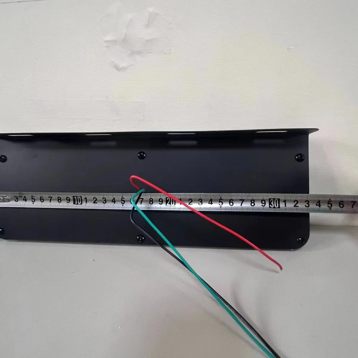 2 شاحنة 24 فولت عين الشيطان شريط ملون انفجار فلاش ضوء الضباب الخلفي 33 سنتيمتر سطوع عالية إضاءة مقاومة للماء 12 فولت تحذير الذيل ضوء #5