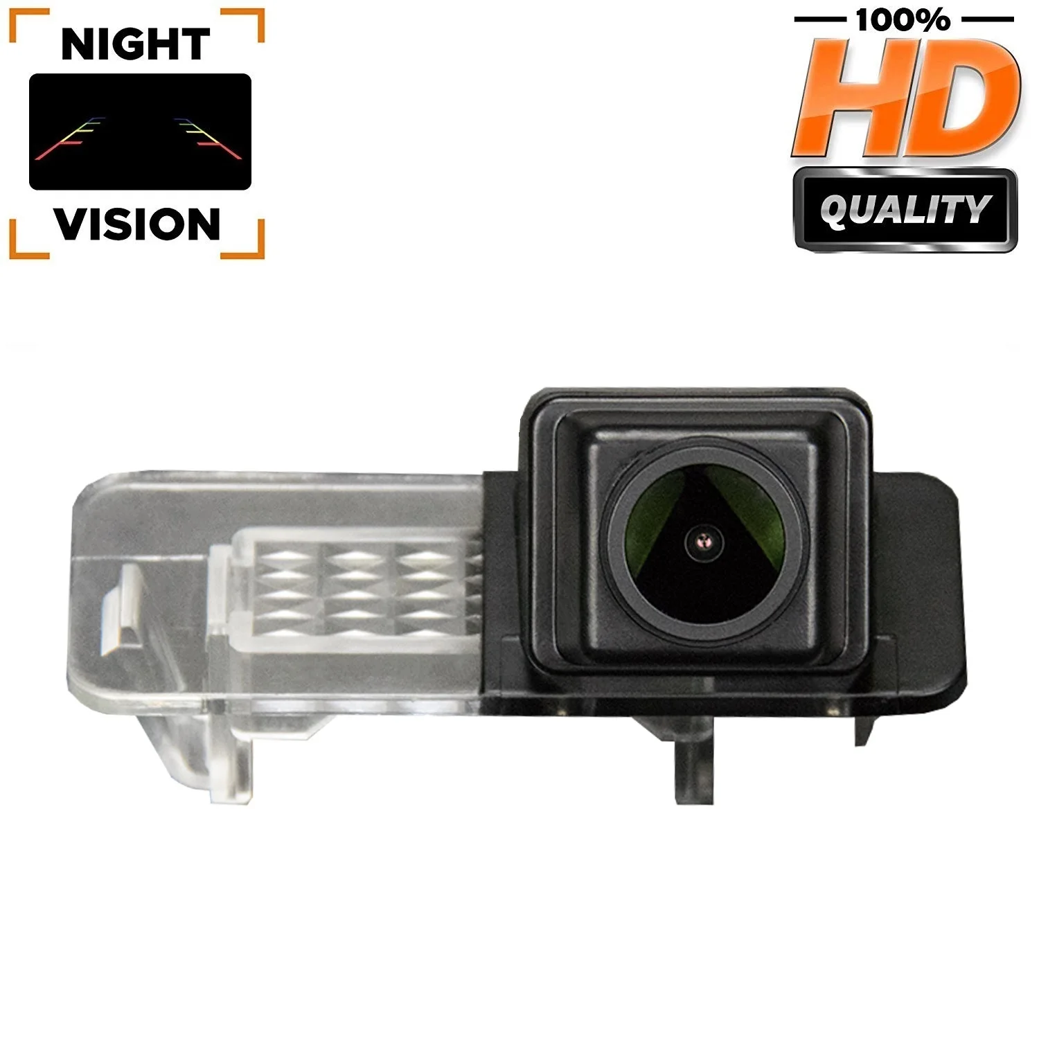 HD 1280*720P Rear View Camera for MB Mercedes Smart R300/R350/Fortwo Smart ED/Smart 451 2007-2014,License Plate Light Camera