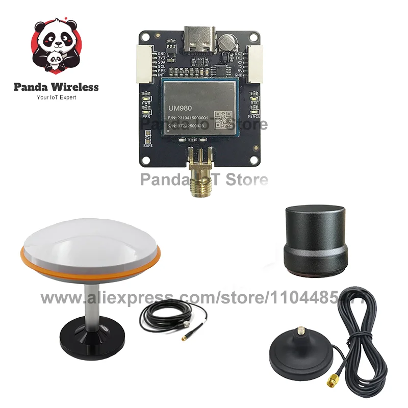 

EM-980D3 UM980 RTK Модуль GNSS GPS BDS ГЛОНАСС Galileo для высокоточного деформации, геодезической и картографии с антенной