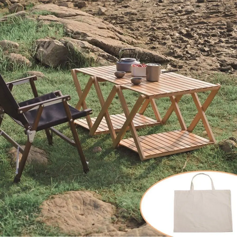 Bolsas de almacenamiento para acampar al aire libre de lona y algodón, bolsas de transporte duraderas, bolsos de mano, bolsas de almacenamiento portátiles para exteriores