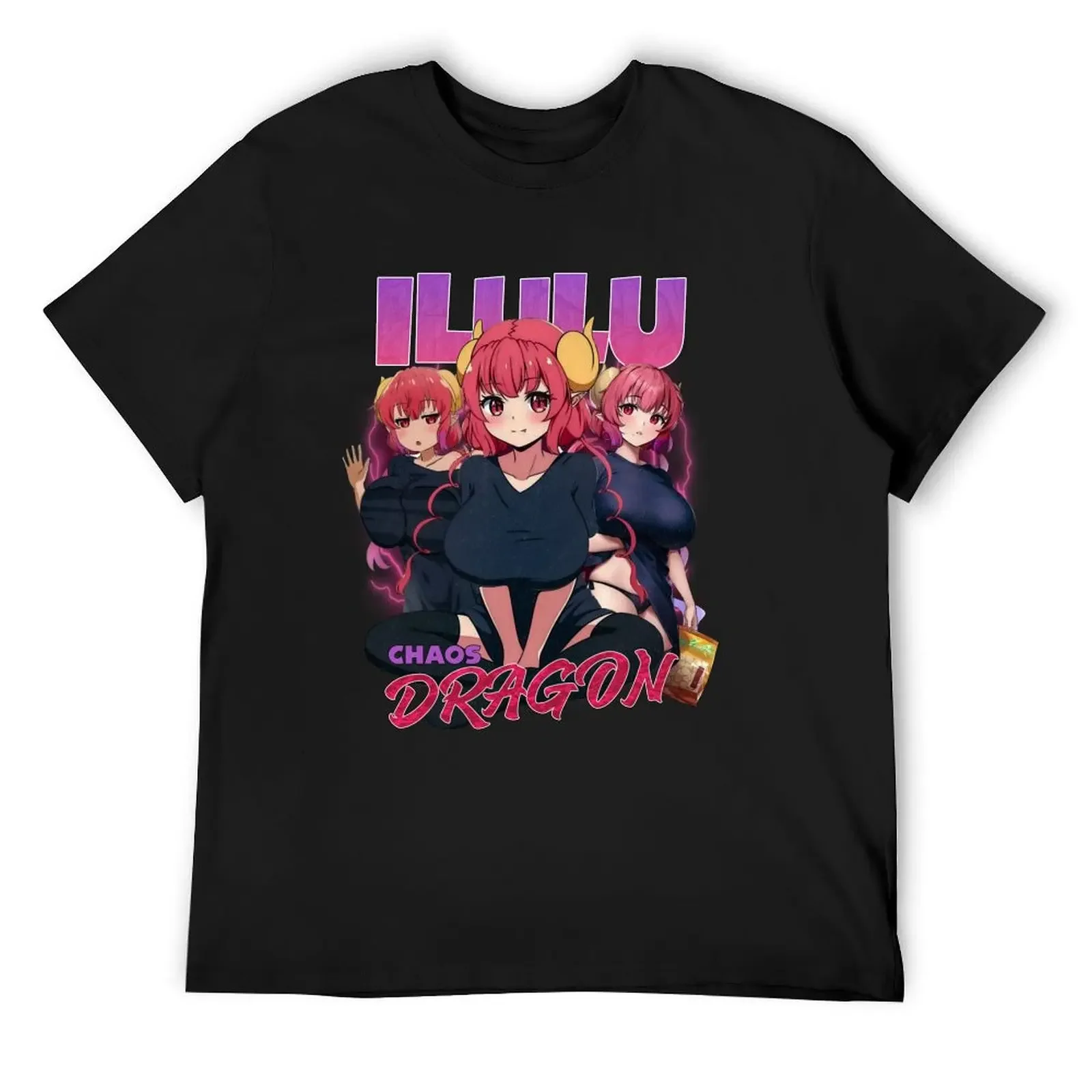 

Miss Kobayashi's Dragon Maid Ilulu Vintage Bootleg Design T-Shirt plus size tops new gifts and t-shirts men clothing