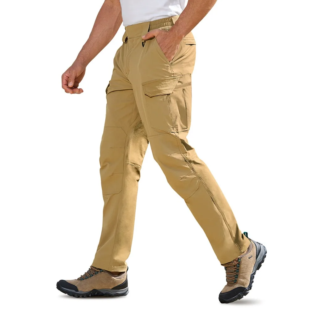 

Outdoor Hiking Pants Casual Softshell Pants Resistant Moisture Absorption Quick-drying Men's Multi-pocket Cargo Pants