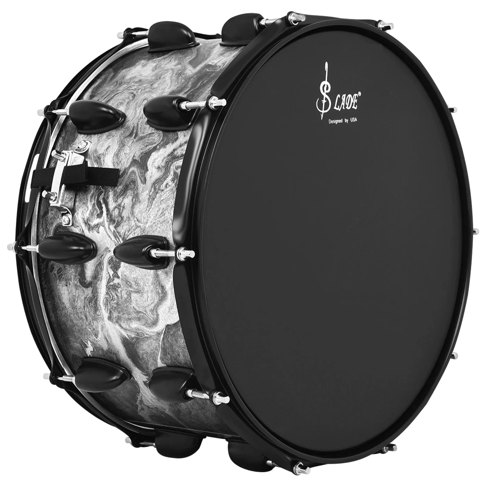 Slade Snare Drum 14X8 Zoll Premium Pappelholz-Trommelgehäuse 10-Lug Snare Drum Set Mit Trommelstöcken Professionelles Percussion-Instrument S689E8991928D46Ea9871888D159A7E3Df
