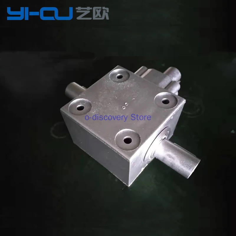 T-type Three-outlet Shaft 2.5 Mold 16 Teeth 90 Degree Commutator Reverse Small Right Angle Steering Gear Box