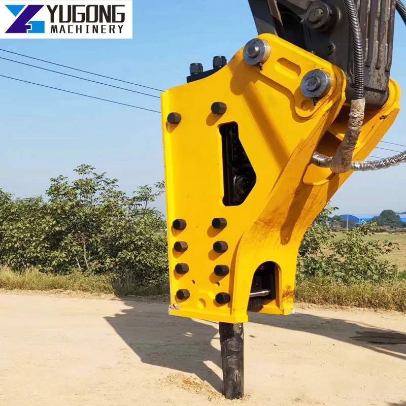 YG Hydraulic Breaker Hammer Rock Breaker Hammer Small Breaker Hammer Concrete Rock Breaking Hydraulic Rock Breaker Hammer