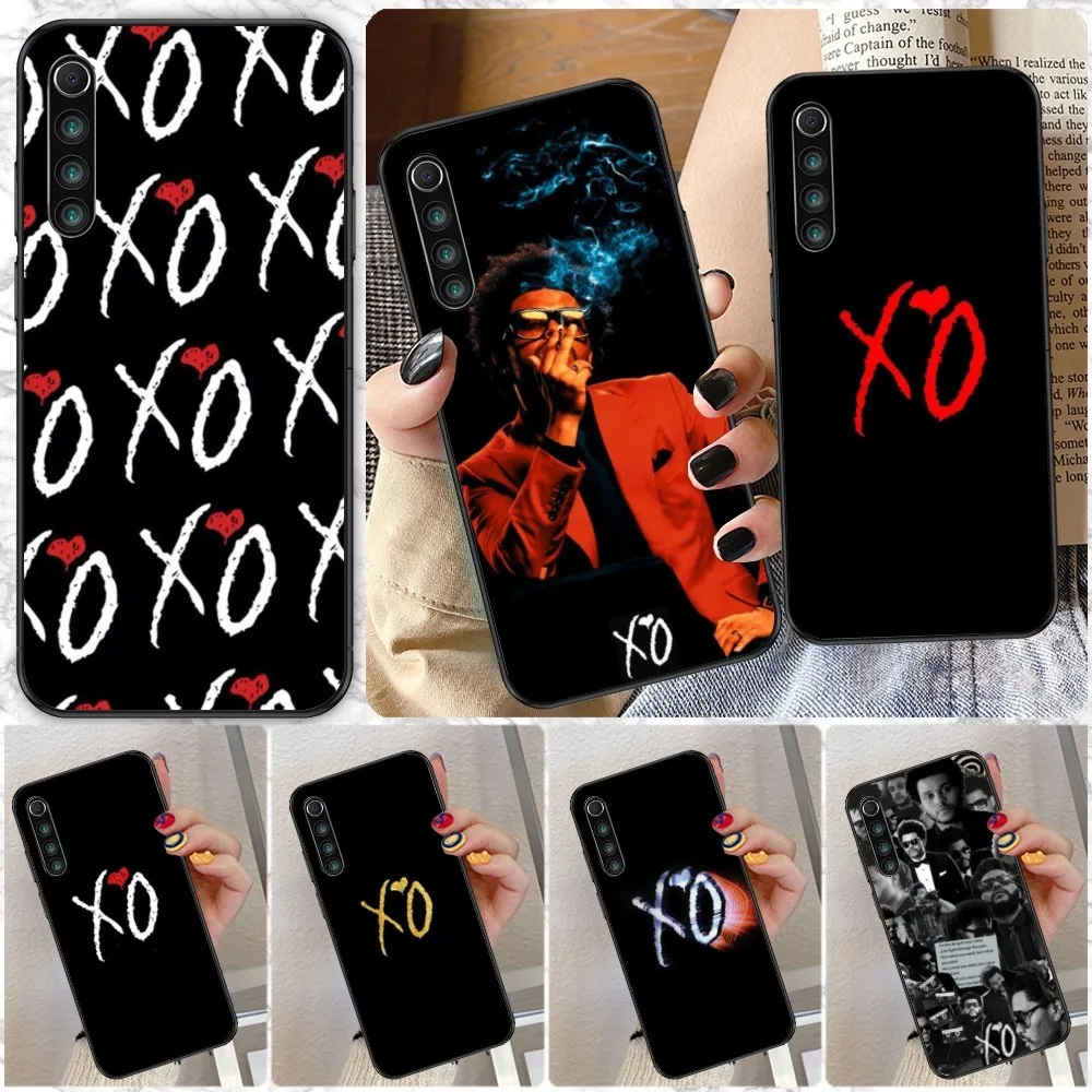 Weekend XO Mobile Cell Phone Case for Xiaomi Redmi Note 12 11 10 9T 8 7 Pro 9 9A 9C 8 Black Soft Phone Cover Funda