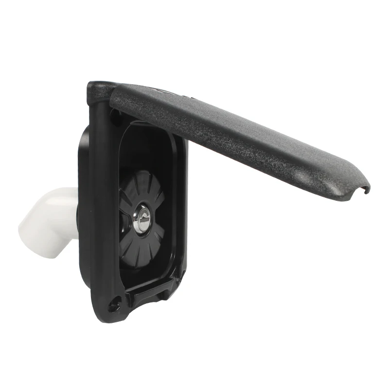 TYTXRVOEM Acessórios para campista Gravity Square Black Hatch Cover Entrada por gravidade Entrada de água